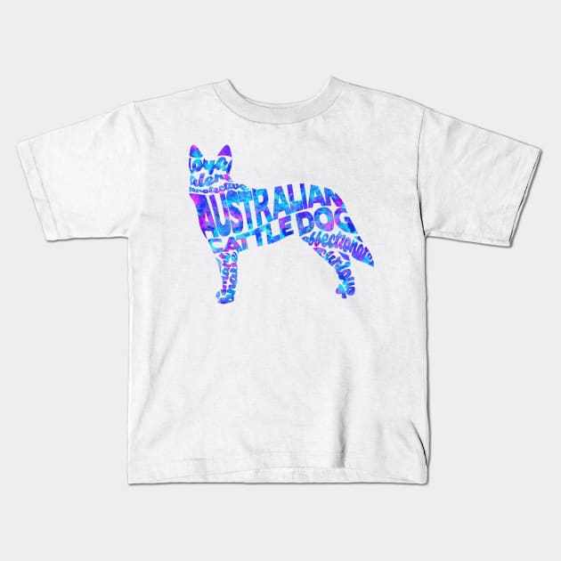 Australian Cattle Dog Kids T-Shirt by inspirowl